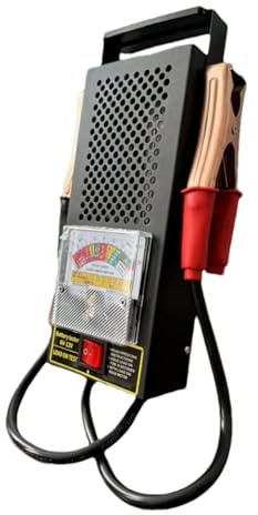 Testeur de Batterie de Voiture - Contrôleur 12V Pour Usage Intensif - Testeur de Batterie et Alternateur - Pour Tondeuses, Camping-cars, Motos, Quads, Bateaux, Véhicules, Outils De Voiture Et Moteur