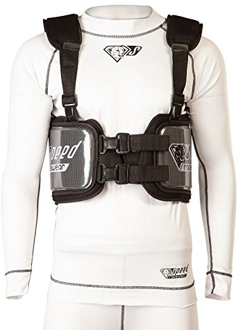Speed gilet di protezione Saturn, in Kevlar, nero, Donna Uomo, M
