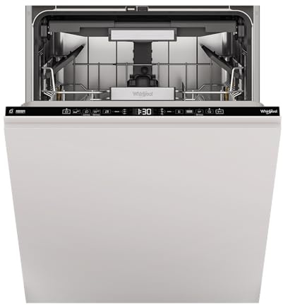 Whirlpool W7I HT58 T Lavastoviglie, 15 coperti, Installazione scomparsa totale [Classe energetica B]