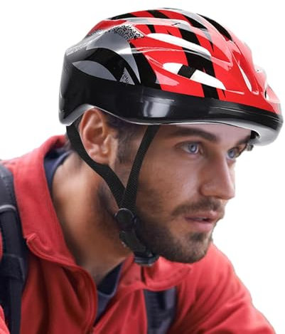 Leichter Optimal Belüfteter Touren Fahrradhelm, Radhelm Skaterhelm Sporthelm Leichter Allround Helm Für Skateboarden Radfahren Inlineskaten