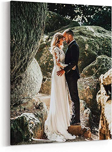 P&L ART. Personalized Custom Canvas Prints: Photo On Canvas Transform Your Photos into Stunning Framed Wall Art Digitally Printed Photo To Canvas Ideal for Home Decor Gifts Keepsakes Framed 8X10