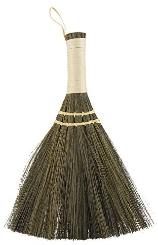 Cepillo de limpieza - Paja manual para el hogar Escoba pequeña Polvo Limpieza del piso Escoba de barrido Soft Hos