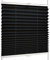 SchattenFreude Basic Klemmfix-Plissee für Fenster | Mit Klemm-Haltern | Ohne Bohren | Schwarz, Breite: 140cm x Höhe: 130cm