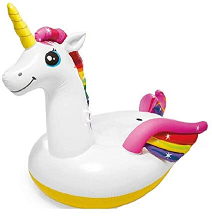 Unicorno Gonfiabile Mega Isola Dimensione 251x163x145 cm