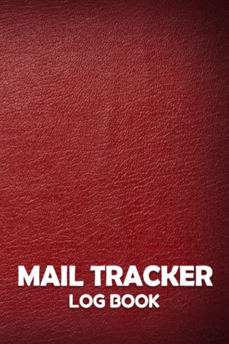 Mail Tracker Log Book: To Record Incoming and Outgoing Mailsfor personal