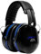 ACE Protectores auditivos Mute Capsule - Orejeras para el trabajo y los deportes de tiro - EN 352-1 - Azul
