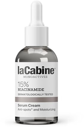 laCabine 15% Niacinamide Serum‑Cream 30ml – Powerful 2‑in‑1 Spot Corrector & Moisturizer | Enhances Radiance and Skin Uniformity | Fast‑Absorbing Texture