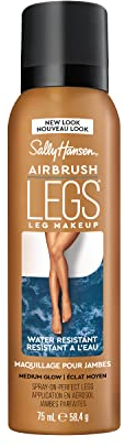 Sally Hansen Airbrush Legs, Maquillaje para Piernas Spray 02 Medium 75 ml