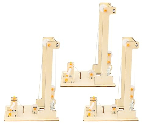 GARIOUANS 3 Set Di Strumenti Didattici Manuali Giocattoli Per L'Apprendimento Scientifico Esperimenti Di Fisica Kit Di Apprendimento Scientifico Strumenti Sperimentali Scientifici
