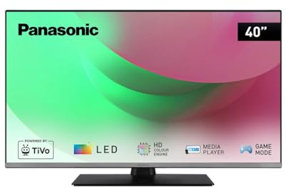 Panasonic TB-40S45AEZC, Serie S45 40 pollici Smart TV LED Full HD, TiVo, Controllo Vocale Google e Alexa, Game Mode, Media Player, HDR, HDMI, WLAN