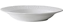 Tuxton China CHD-052 Fruit Dish, 2 oz., 5-1/4 dia., round, embossed, microwave & dishwasher safe, oven proof, fully vitrified, lead-free, TuxCare, Healthcare, Chicago, Porcelain White, Case of 36