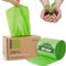 JENCENBIO Bolsas de basura biodegradables, 50 litros, 13Gallon, extra gruesas 28µm, 100% compostables, bolsas de basura orgánicas, certificado OK Compost Home
