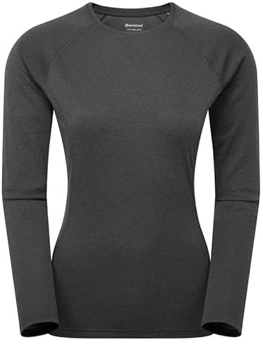 Montane T-Shirt Brand Model F Dart Long Sleeve T-Shirt Black UK8/EUR36/US4/XS
