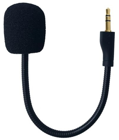 SPTSSWET Microphone de Rechange pour Logitech G Pro X2 X Gaming Détachable Anti-Bruit Micro pour PS4, Xbox One, PC, Jack 3,5 mm, 6.6 inch