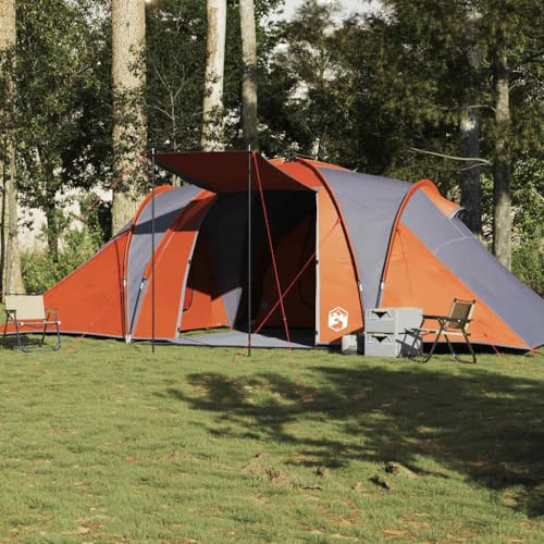 Owoxanthellate Tenda a cupola impermeabile per 6 persone, in poliestere 185T, con rivestimento in poliuretano, design moderno, ultraleggero, con connettore E, per avventure all'aria aperta