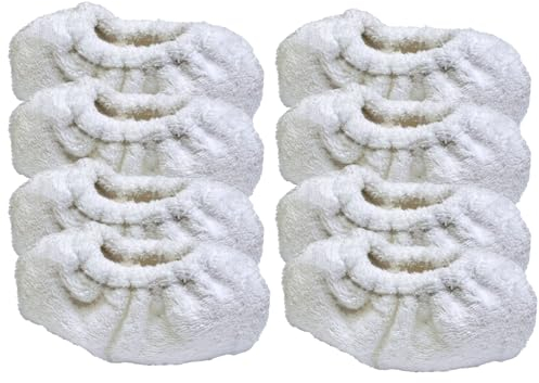 Invest 8 Tücher für die Handdüse Kärcher Dampfreiniger EasyFix SC1 SC2 SC3 SC4 SC5 Ersatztuch Überzugsset Kärcher