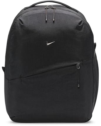 Nike Unisex Aura Backpack, Black/Black/Gunmetal, One Size