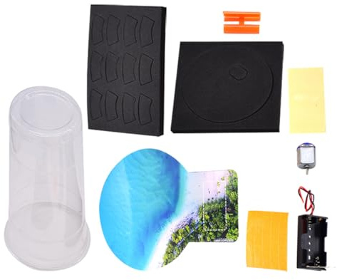 UKCOCO Simulateur de Tornade Électrique Éducatif Garçon et Filles Kit DIY Scientifique Physique Jouet Stem Apprentissage Spectacle Météorologique Découverte Présent Fête