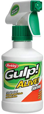 Berkley Gulp Alive Spray attractant pour poissons Arôme crevette 236 ml