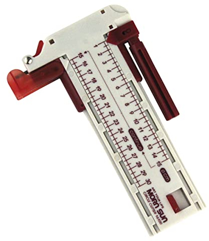 Rayher Cortador de círculos para dibujar y cortar, incluye 3 minas, círculos de 1,2-30 cm ø, 8924400