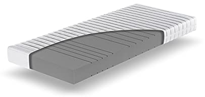 Betten-ABC - Matratze (KSP-500) - 100x220 cm (H2) - 7-Zonen Matratze aus Kaltschaum - Hypoallergen & Antibakteriell - Oeko-TEX® Zertifiziert - Bezug abnehmbar & waschbar - Lieferung per Paket