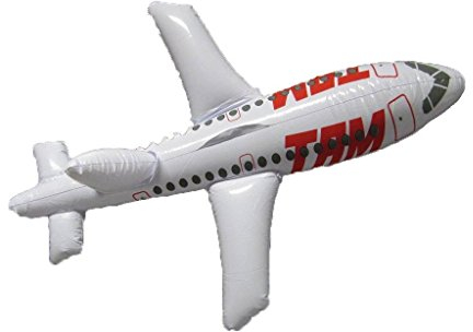 LG-Imports 1 Aufblas-Flugzeug ca. 64 cm aufblasbar