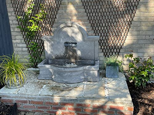 Geoffs Garden Ornaments Large Stone Tapas Wall Fountain Garden Water Feature Ornament