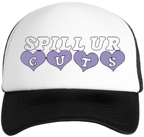 Newtee Spill Ur Guts Premium Gorra Kid Cap Flexible Baseball Snapback para Niño Niña