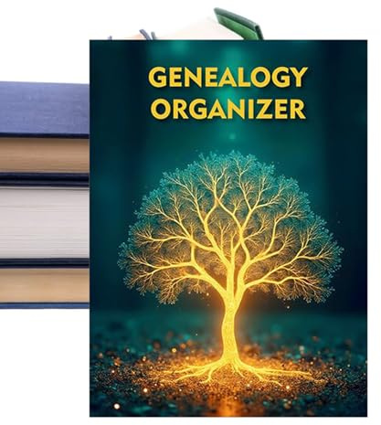 Zetqhuu Organizador Genealógico | Diario De Memoria Genealógica | Libros de Recuerdo de Antepasados y Registro Histórico - Para Padres Sala Dormitorio Cumpleaños Tareas Escolares