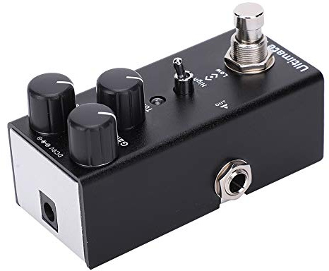 Bnineteenteam Pedal de Efecto Drive, Aleación de Aluminio para Guitarra Eléctrica, Tono Rico en Distorsión, True Bypass, Perfecto para Músicos e Intérpretes