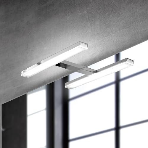 Aplike - Applique LED pour Miroir de Salle de Bain - Lumière Blanche Froide (5700K) - 11.2 x 4 x 15cm | Modèle Étoile