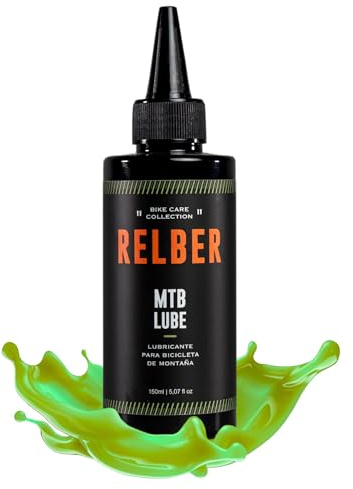 Relber - MTB Lube | Kettenwachs MTB | Bike Chain Lube | Trockenschmierstoff | Hohe Beständigkeit Gegen Schlamm, Feuchtigkeit Und Staub | Kettenwachs Für Fahrradkette | Hervorragende Kettenhaftung
