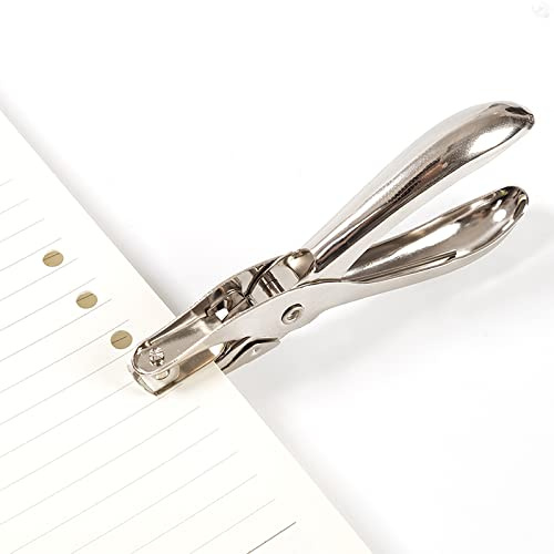 Single Hole Punch for Crafts, Small Hole Punch 6mm, Small Holes Puncher, Little Single Puncher for Crafts Paper Scrapbooking Card Tags
