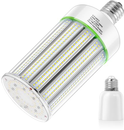 250W LED Corn Light Bulb,1000w Metal Halide Replacement,5000K E39 Mogul Base LED Bulb,Retrofit HPS HID Lamp for Commercial Industrial High Bay light Fixture Wearehouse GYMS Storage Room Workshop