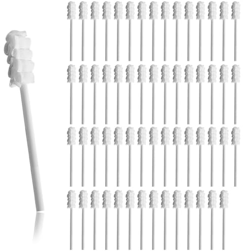 60 Pcs Baby Mouth Cleaner Newborn Set, Baby Tongue Cleaner Newborns Oral Swabs, Finger Toothbrush Babys Newborn Tongue Cleaners, Suitable for Daily Mouth and Tongues Cleaning Needs