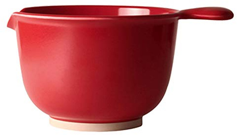 WACA 1052 Rührschüssel Koch-/Backutensil (Dm 192, 210 oder 244 mm), Farbe:rot, Größe:2.000 ml