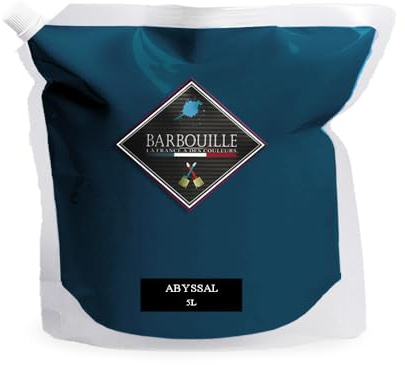 BARBOUILLE BAR-BARMT500PL4 Wandfarbe, Blau, 5 l