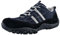 Knixmax Zapatillas de Senderismo para Hombre Zapatos de Montaña Zapatillas de Trail Running Ligeros Transpirable Antideslizante Zapatos de Trekking Azul Marino 44EU