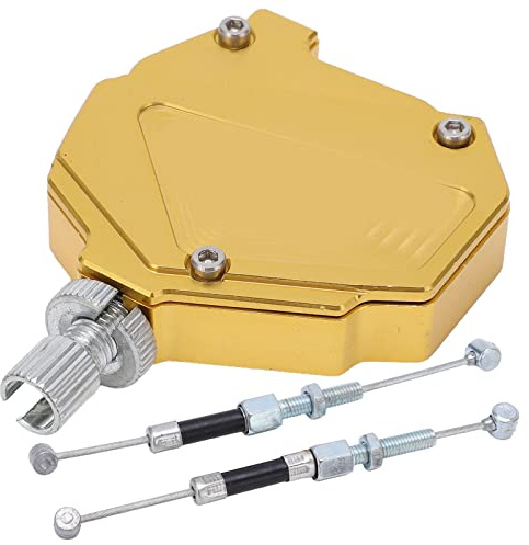 Clutch Economizer, Guld Universal Motorcykel Stunt Kopplingsspak Easy Pull Kabelsystem Aluminiumlegering Motorcykeltillbehör