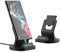 Magnetic Wireless Charger Compatible with Samsung Galaxy A22, A53, M13, A13, S21, A33, A52S, A53, Quick Charge Charger Holder for Samsung Galaxy S21+, S20 (Black+Type C+Line)