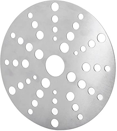 Stainless Steel Induction Heat Diffuser Converter Disk Evenly Distributes Heat in Any Pan Thermal Guide Plate (Diameter 18cm/7.1in)
