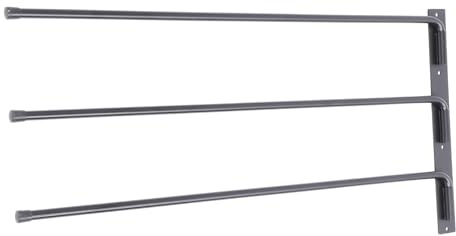 Asixxsix Soportes para Silla de Montar y Mantas, Soporte para Silla de Montar Montado en la Pared, Resistente, Abatible de 180 Grados, Organización de Sala de Tachuelas