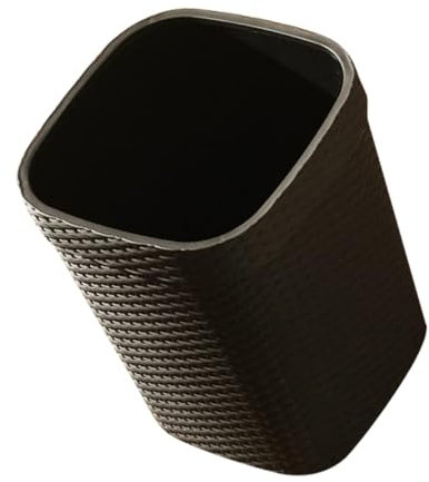 BUGUUYO Contenitore Per Rifiuti Quadrato Da 14 Litri in Plastica Per Cucina Ufficio Bagno Maniglia