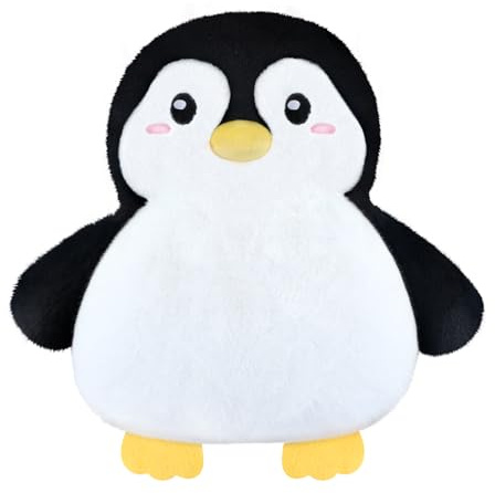 SuzziPad Penguin Microwavable Heating Pad Plush, 8.3 X 10.6, 1.5 Lb