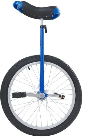 Bdneygtyr 20 Zoll Einrad für Erwachsene und Jugendliche, Stabiles Unicycle mit Rutschfestem Reifen und Höhenverstellbarem Sitz für Balance-Training und Freizeit Unisex