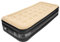 Benross 88080 Single Airbed/Inflatable Air bed Mattress with Built-In Electric Pump/Comfortable Flocked Surface/Carry Bag & Repair Patch Included/For Camping or Home / 2m x 1m / Beige