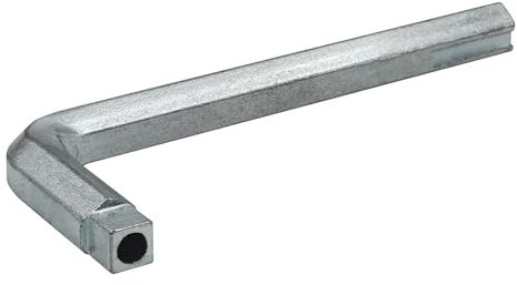 Faithfull FAISPRAD Alloy Steel, Zinc Radiator Spanner L-Shaped 10mm Square - Pack of 1