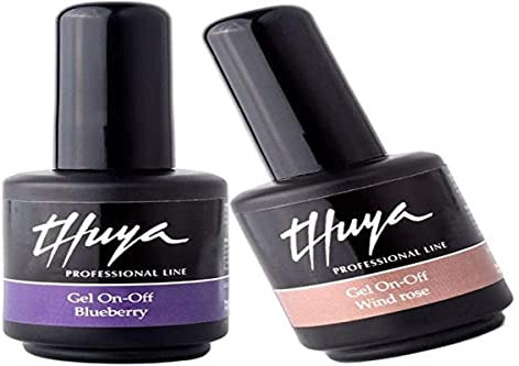 THUYA Gel on-Off Neon Green 14ML, Noir, Standard