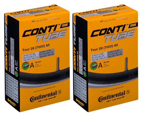 2 x Continental Tour 71 x 3,8-4,44 cm Schrader-ventil innerslang