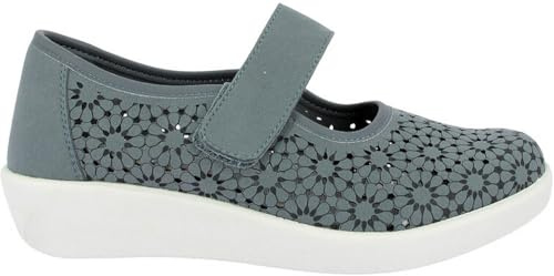 DOCTOR CUTILLAS - Sko med kardborreband, lätt sula 38470, Pacific, 39 EU